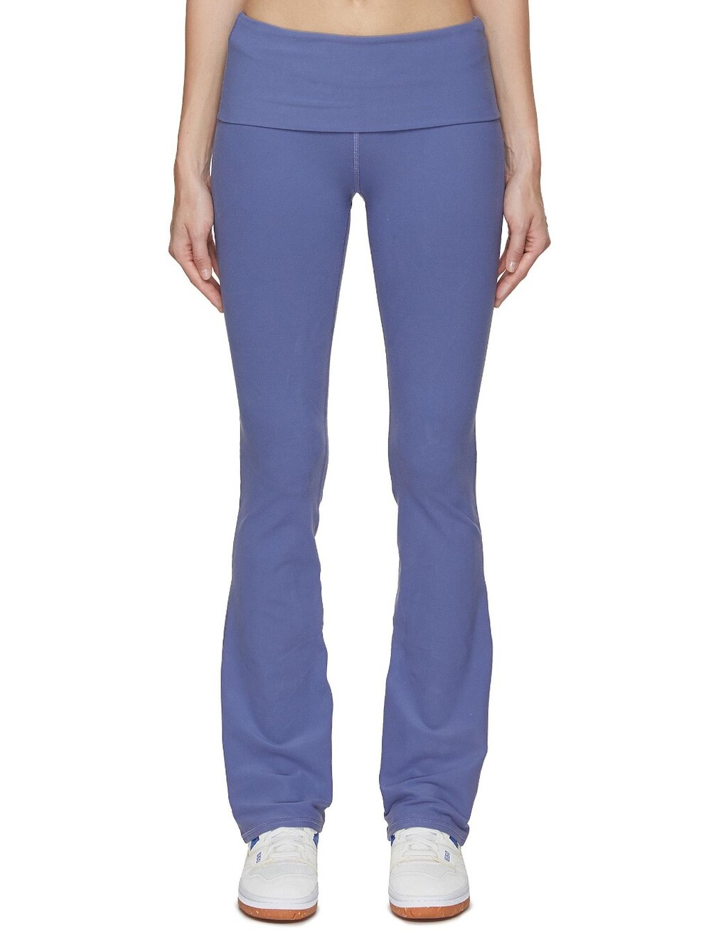Alo Yoga Soft Low Rise Foldover Bootcut Leggings Size: Small